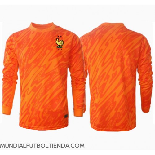Camiseta Francia Portero Segunda Equipación Replica Eurocopa 2024 mangas largas